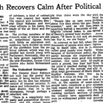 Bangladesh Recovers calm after political upheaval